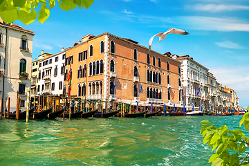 Image showing Venice and old houses