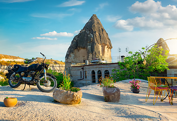 Image showing View of the hotel of Goreme