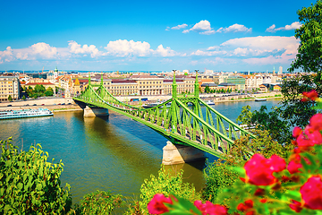 Image showing View on Liberty bridge