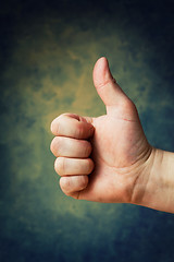 Image showing Thumb up!