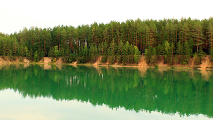 Image showing lake in the forest