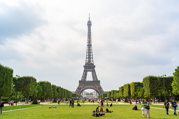 Image showing Eiffel tower in Paris