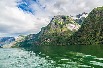 Image showing Sognefjord in Norway