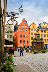 Image showing Stortorget place in Gamla stan, Stockholm