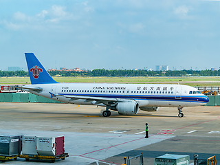 Image showing China Souther Airbus A320 in Ho Chi Minh City