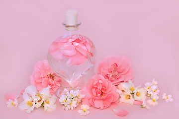 Image showing Rose Orange Blossom and Nemesia Flower Perfume