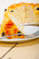 Image showing blueberry bread cake dessert