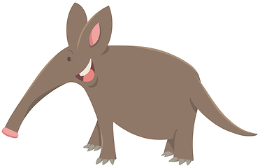 Image showing cartoon aardvark animal character