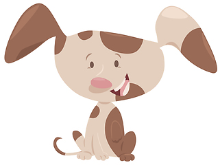 Image showing cute puppy cartoon