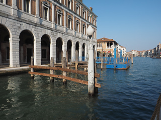 Image showing Canal Grande in Venice