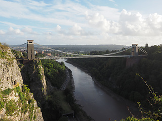 Image showing Clifton Suspension Bridge in Bristol