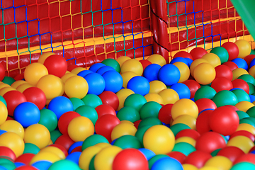 Image showing color balls texture
