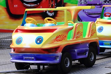 Image showing carousel car for kids