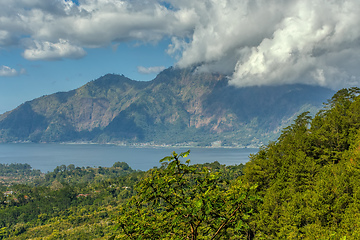 Image showing Mount Batur-One of the famous volcanos, Indonesia