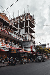 Image showing Street of Manado city, Indonesia