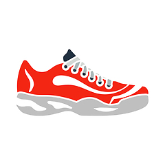 Image showing Tennis Sneaker Icon