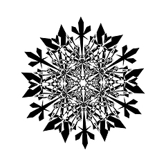 Image showing Snowflake Icon