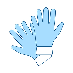 Image showing Criminal Gloves Icon