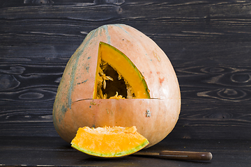 Image showing large pumpkin