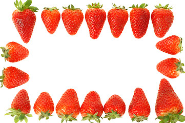 Image showing Strawberry frame
