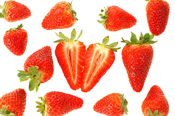 Image showing Strawberry frame