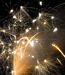 Image showing Firecrackers In The Sky