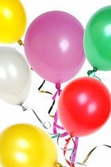 Image showing Colorful balloons