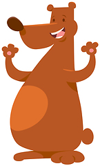 Image showing bear wild animal character