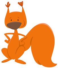 Image showing red squirrel animal character