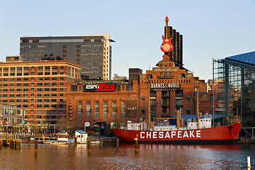 Image showing Baltimore Inner Harbor