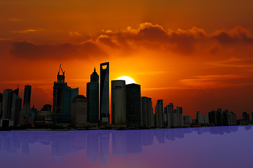 Image showing Shanghai Skyline