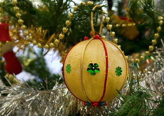 Image showing christmas tree decorations