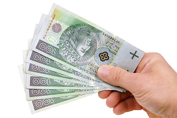 Image showing Polish money