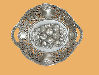 Image showing Silver dish