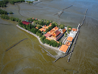 Image showing Wat Khun Samut Chin in Samut Prakan, Thailand