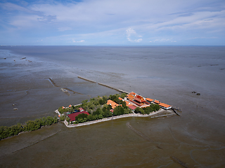 Image showing Wat Khun Samut Chin in Samut Prakan, Thailand