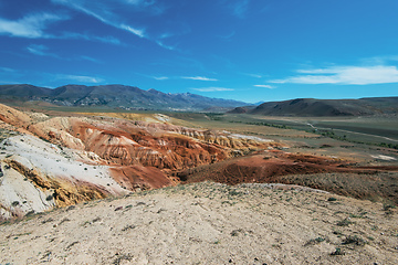 Image showing Valley of Mars landscapes