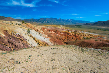 Image showing Valley of Mars landscapes