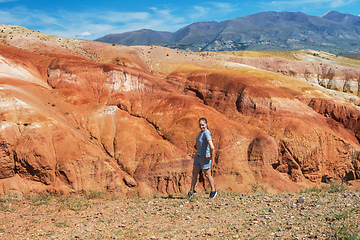 Image showing Valley of Mars landscapes