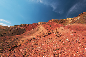 Image showing Valley of Mars landscapes