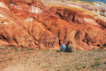 Image showing Valley of Mars landscapes