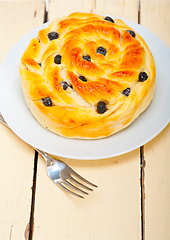 Image showing blueberry bread cake dessert