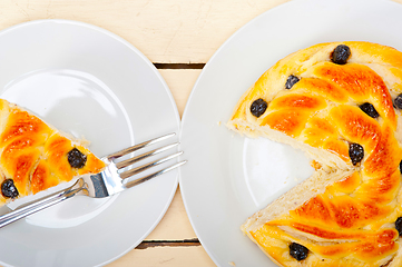 Image showing blueberry bread cake dessert