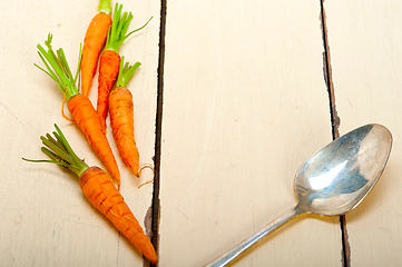 Image showing baby carrots