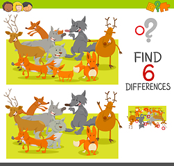 Image showing spot the differences game