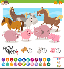 Image showing game of counting animals