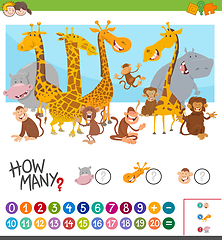 Image showing how many animals game