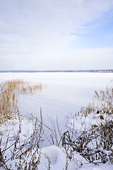 Image showing frozen lake