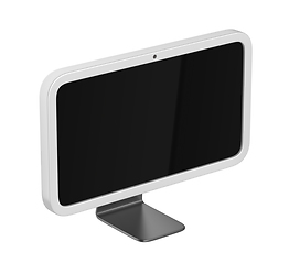 Image showing Cartoon style computer monitor