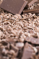 Image showing sweet milk chocolate